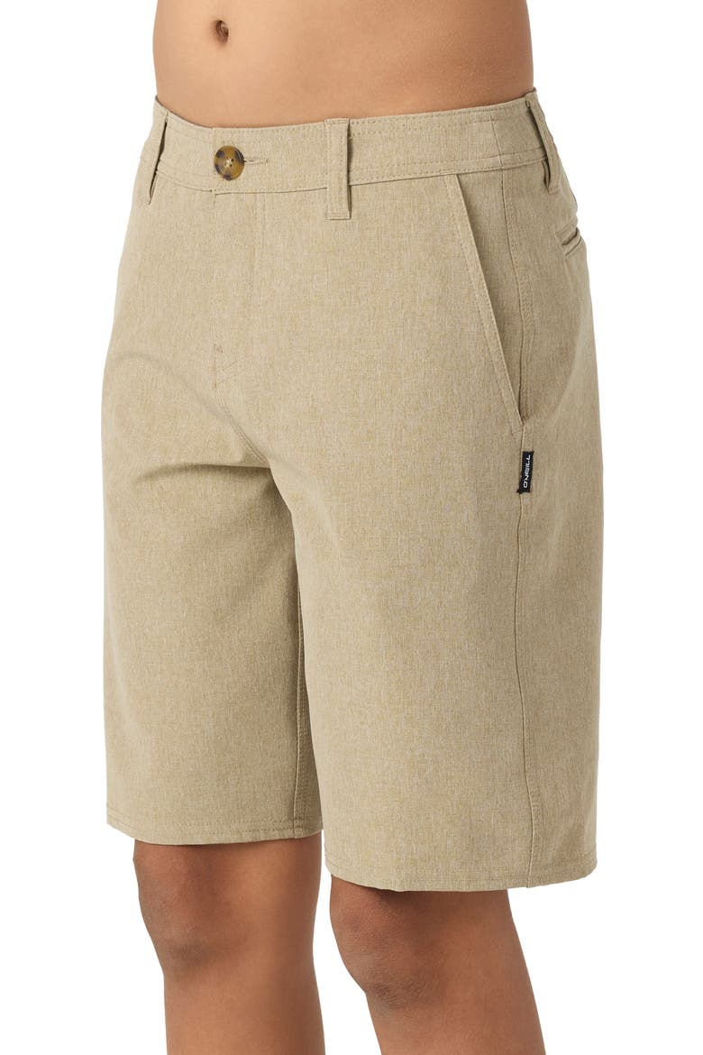 Kids' Reserve Heathered Swim Trunks, Alternate, color, HTHR KHAKI