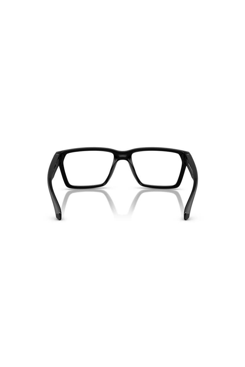 53mm Rectangle optical glasses, Alternate, color, Black