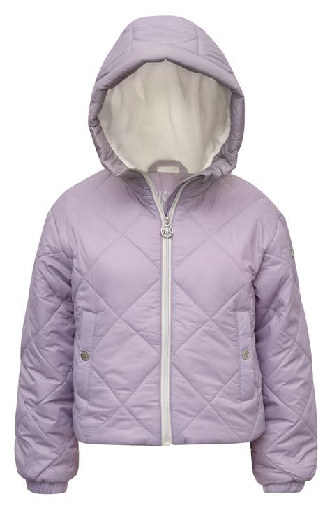 Kids' Midweight Diamond Quilt Fleece Lined Jacket (Big Kid)