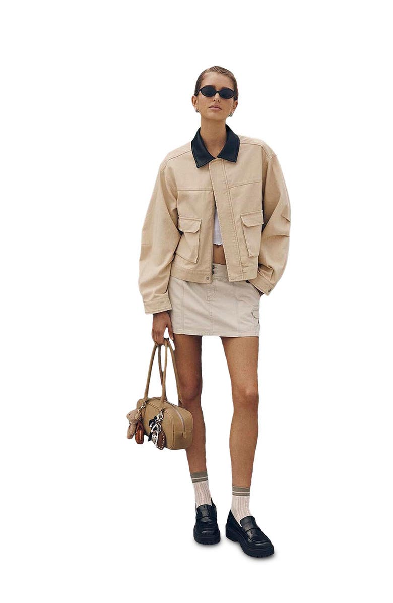 Cotton On Women's Tyler Barn Jacket, Alternate, color, Tan