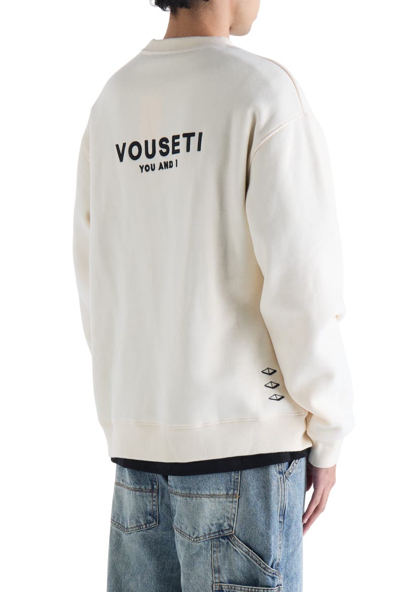 OG Crewneck Sweatshirt, Alternate, color, NATURAL