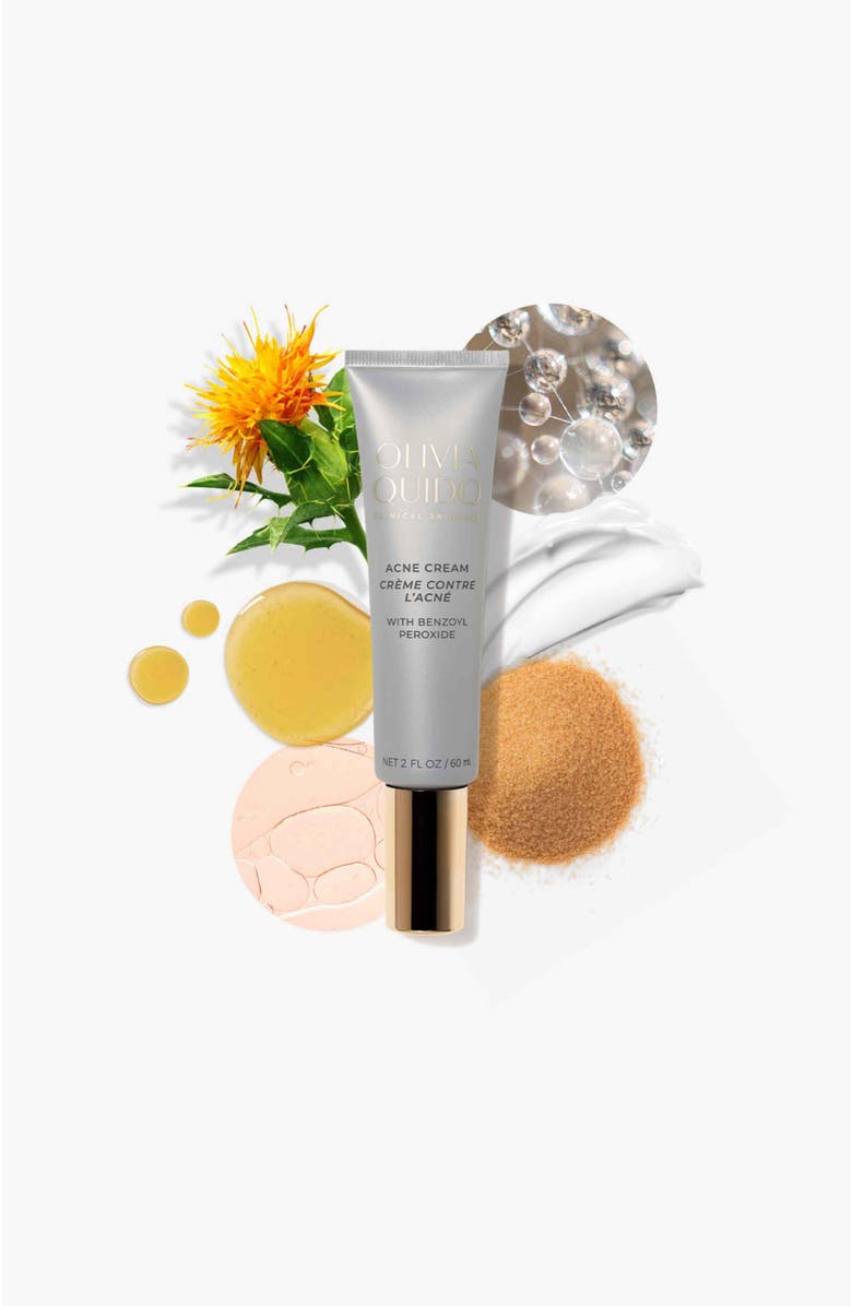 Olivia Quido Skincare Acne Cream, Alternate, color, White