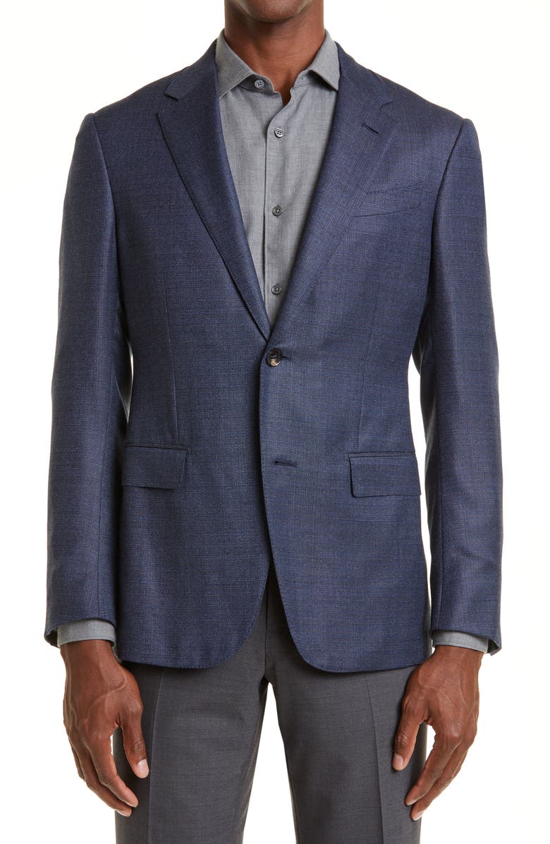 ZEGNA Trofeo Wool Sport Coat, Main, color, 