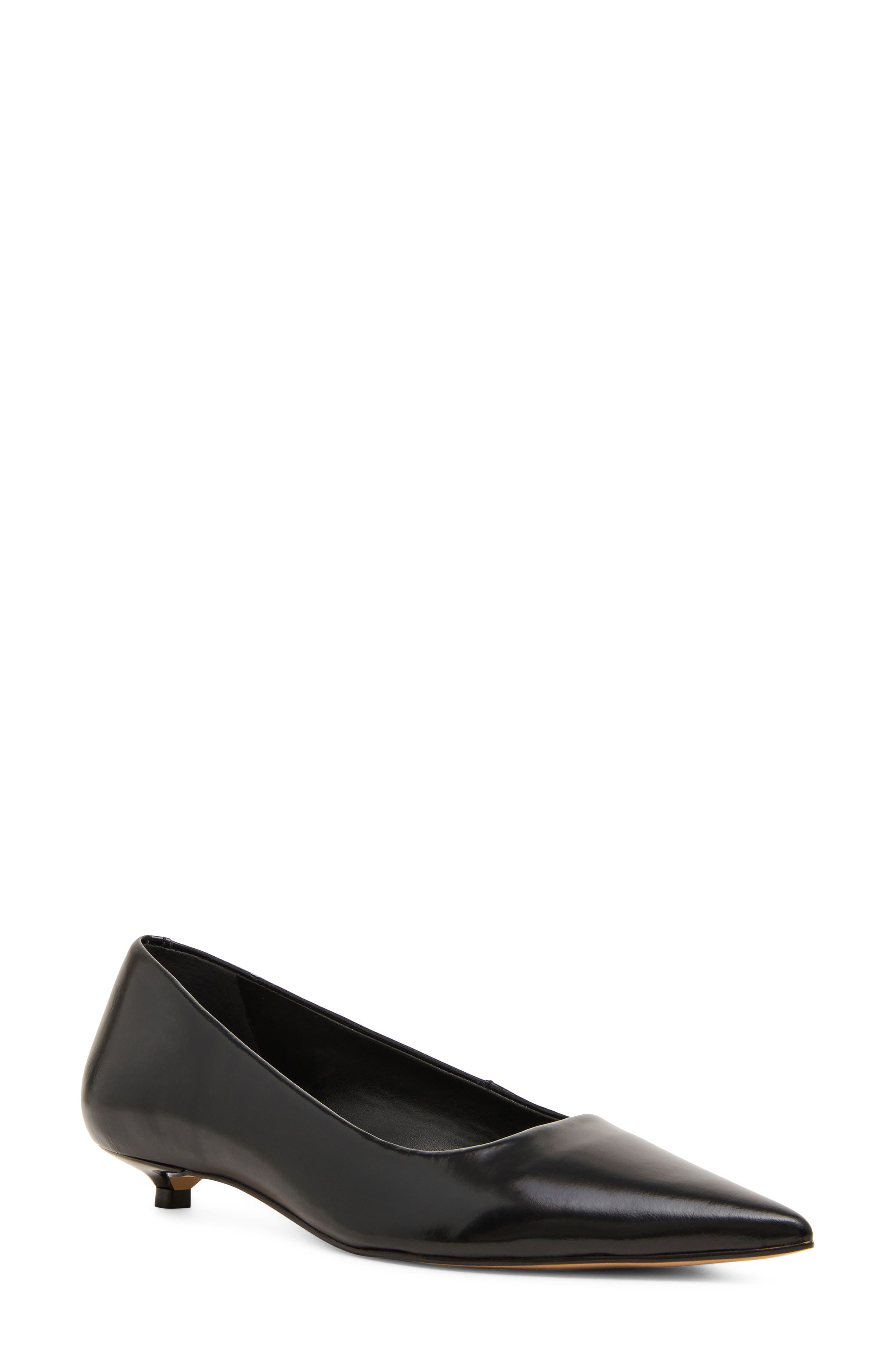 Ardyn Pointed Toe Pump, Main, color, BLACK LEATHER