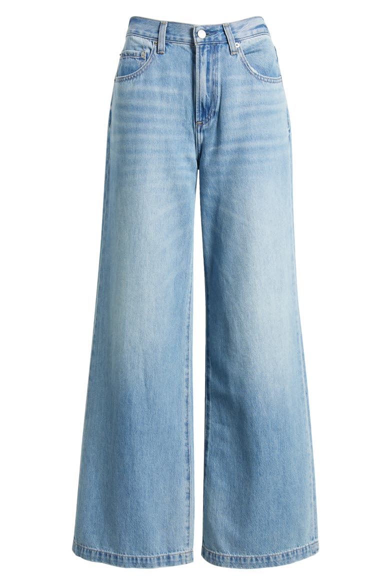 High Waist Wide Leg Jeans, Alternate, color, MAJOR