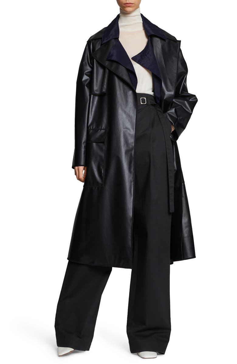 Proenza Schouler White Label Long Belt Coat, Main, color, 