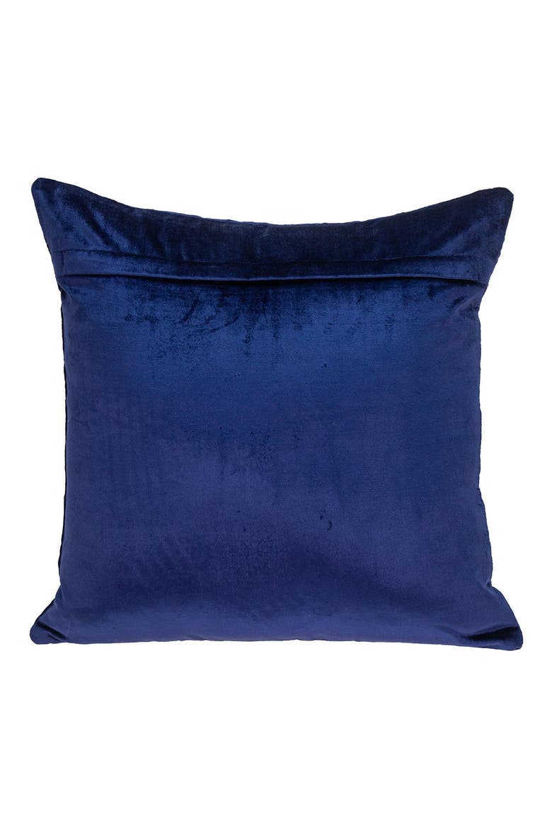 Tobyn Quilted Throw Pillow, Alternate, color, BLUE