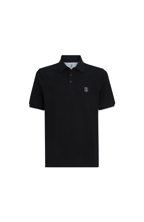 Piqué polo shirt