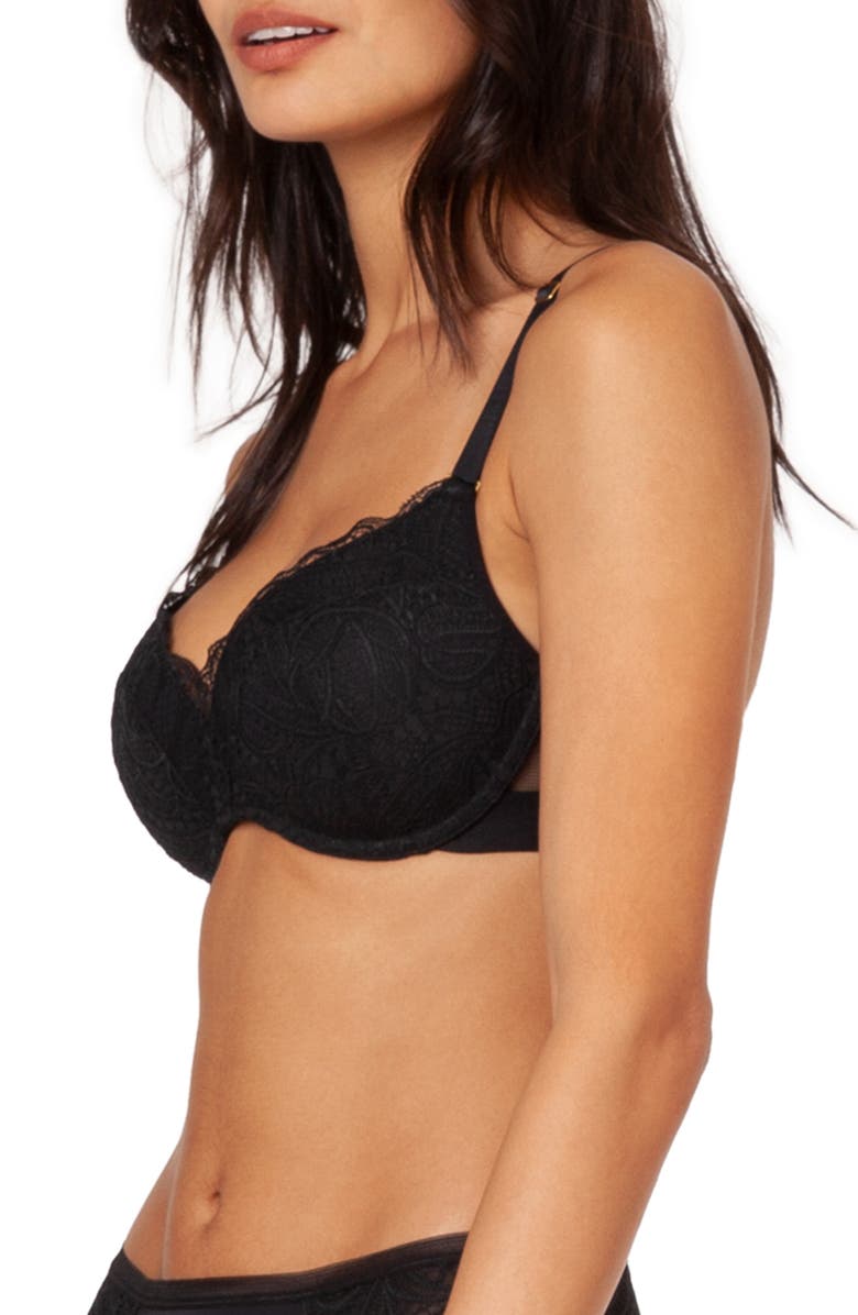 LIVELY The Lace No-Wire Push-Up Bra, Alternate, color, 