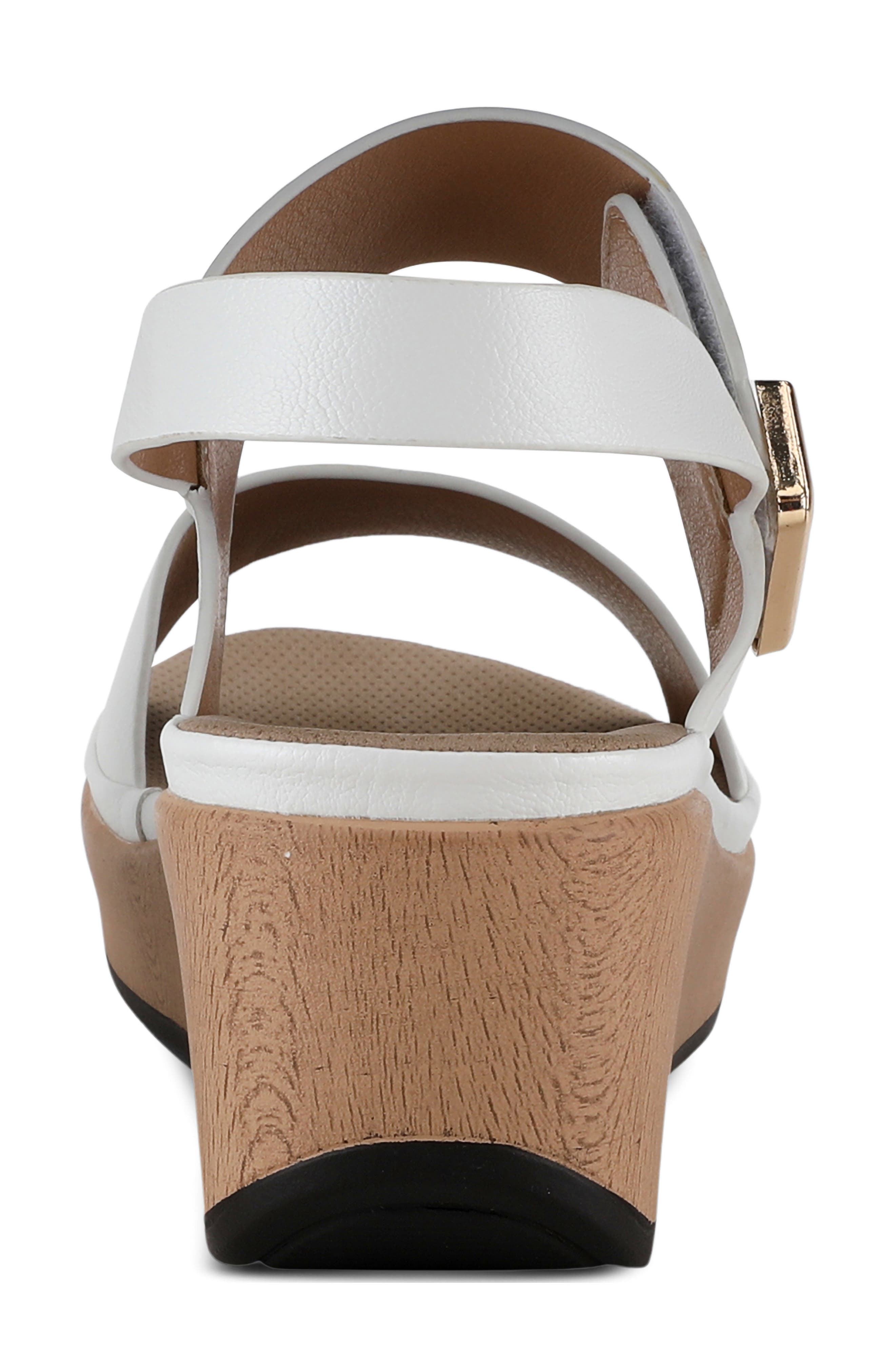 Spelta Slingback Sandal, Alternate, color, WHITE