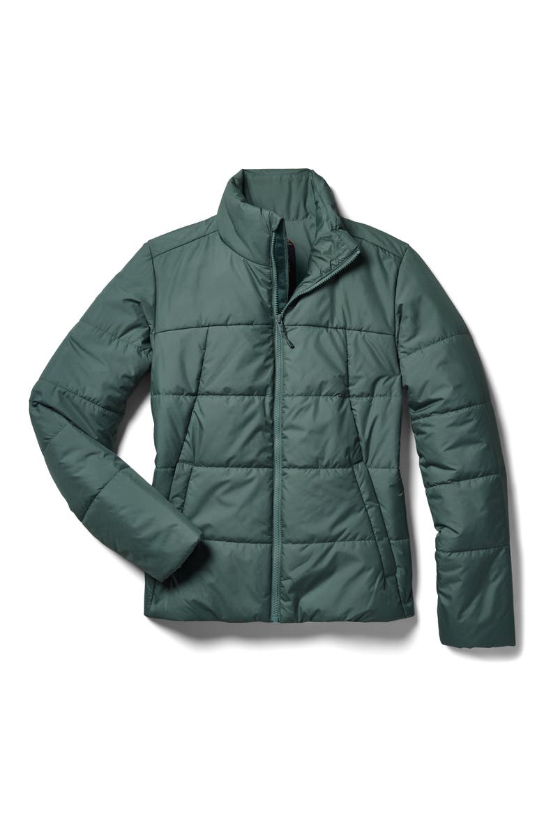 Vaya Ecoloft Water Resistant Jacket, Alternate, color, MALACHITE