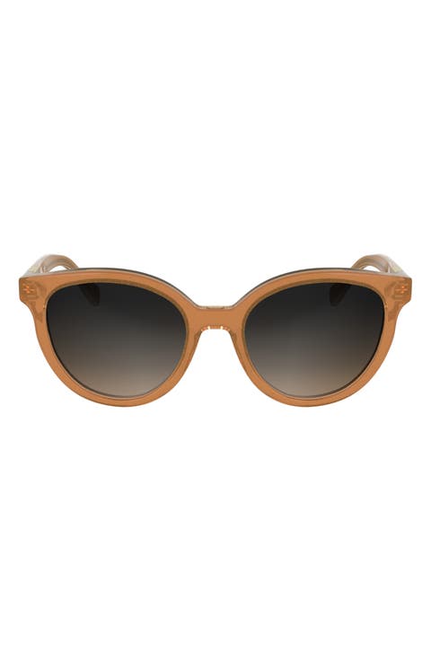 Le Pliage 52mm Gradient Round Sunglasses