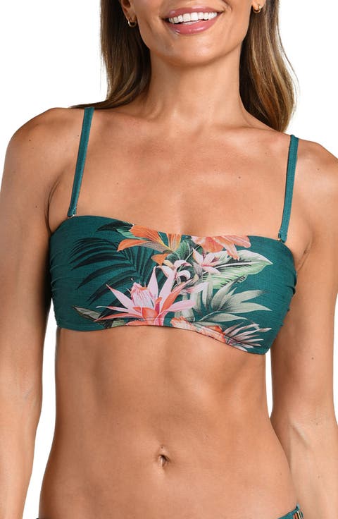 Courtyard Palms Convertible Bandeau Swimsuit Top