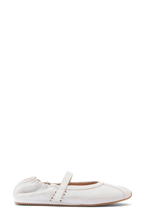 Steve Madden Anaya Mary Jane Flat In White