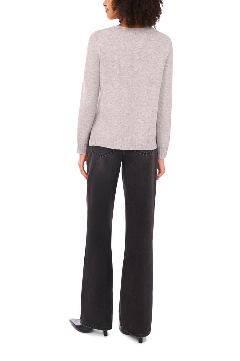 Cozy Pullover Sweater, Alternate, color, LIGHT HEATHER GREY