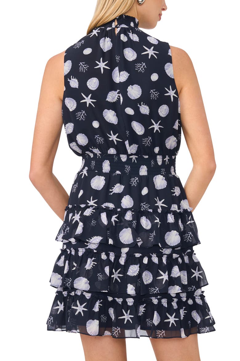 High Neck Minidress, Alternate, color, INDIGO NIGHT