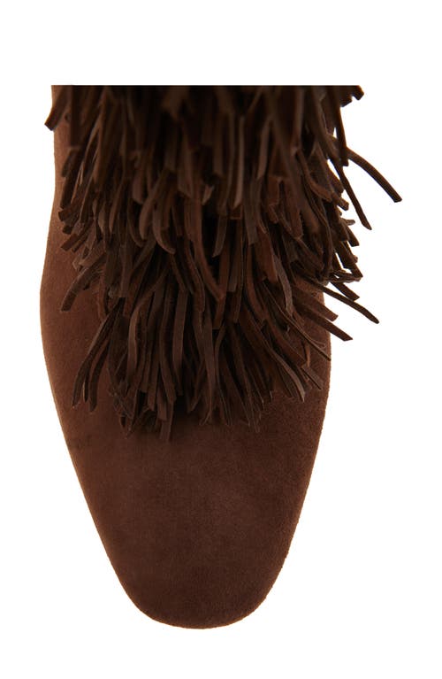 Aquazzura Gytane Pump Boots In Espresso
