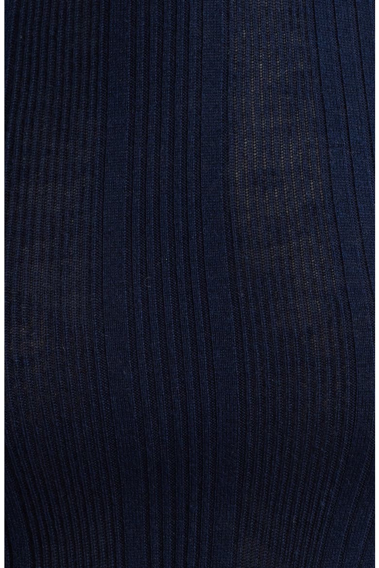 Teresa Raglan Sleeve Rib Top, Alternate, color, NAVY