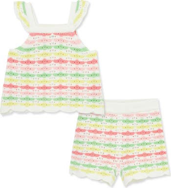 Kids' Pointelle Knit Set