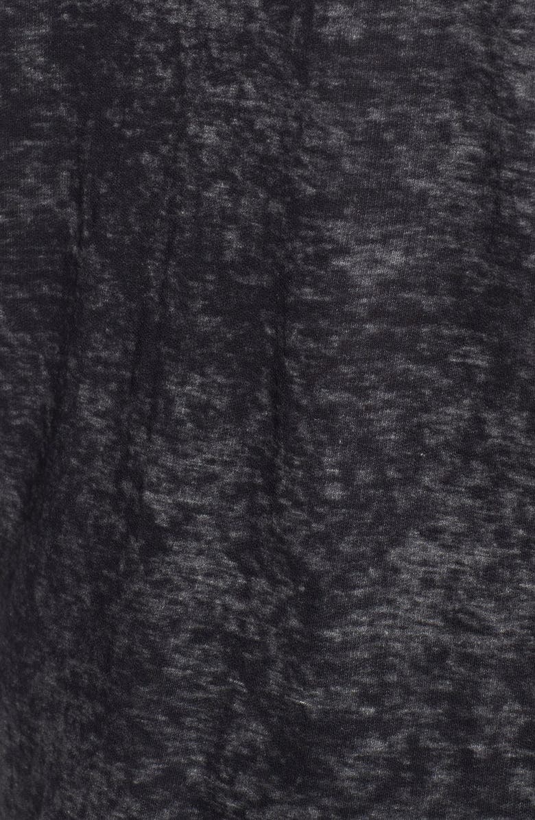 Stem Burnout Raw Edge Sweatshirt, Alternate, color, 