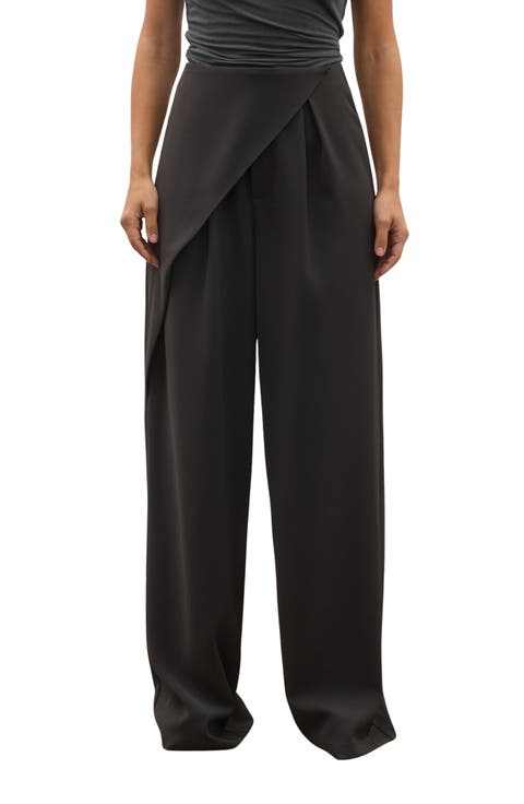 Rue Wrap Wide Leg Pants