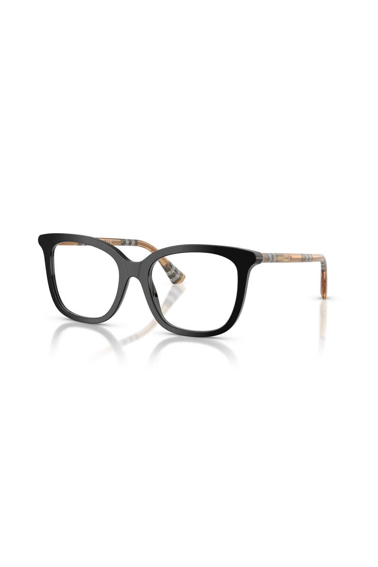 51mm Square optical glasses, Main, color, Black