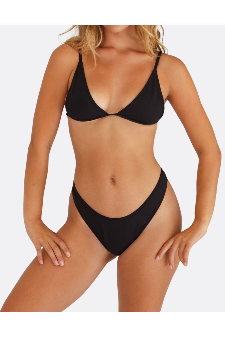 Wall Street Brief Bikini Bottom, Main, color, Black