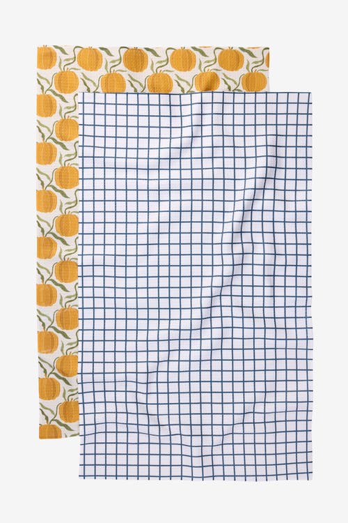 Geometry Kitchen Tea Towel Set In Multi