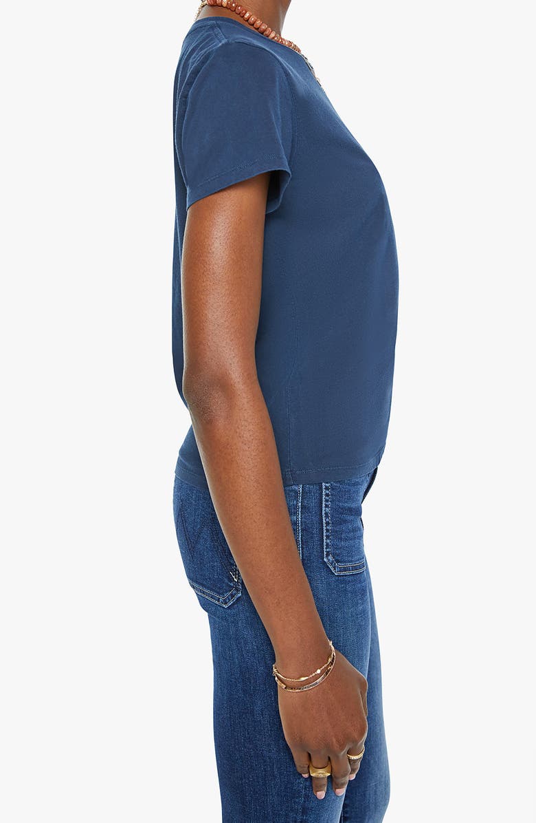 MOTHER Little Goodie Goodie Graphic T-Shirt, Alternate, color, Navy