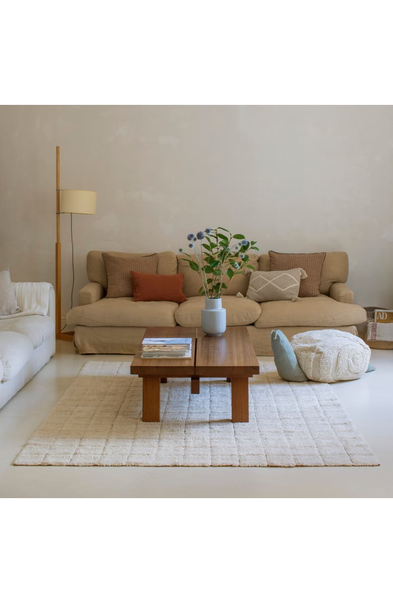 Lorena Canals Washable Rug Mosaic, Alternate, color, Toffee, Natural