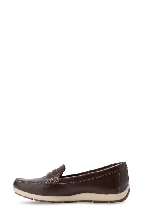 Eastland Julie Leather Loafer In Coffee