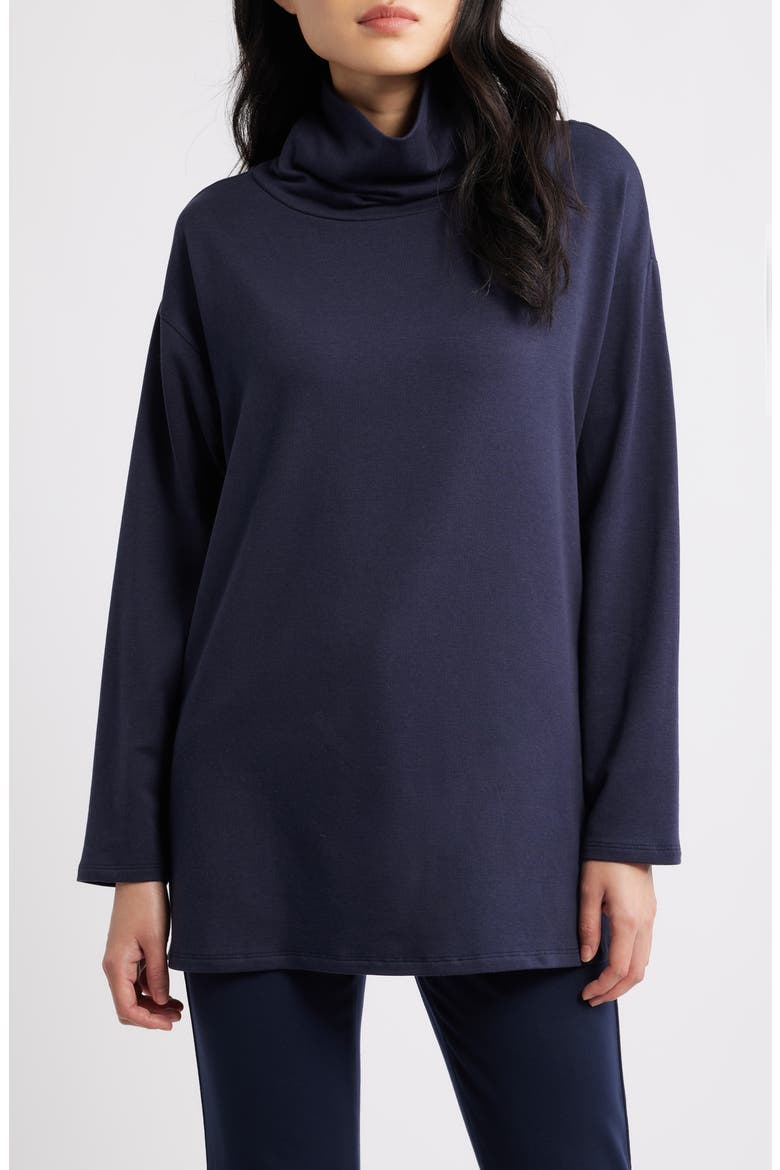 Cowl Neck Knit Top, Main, color, INK