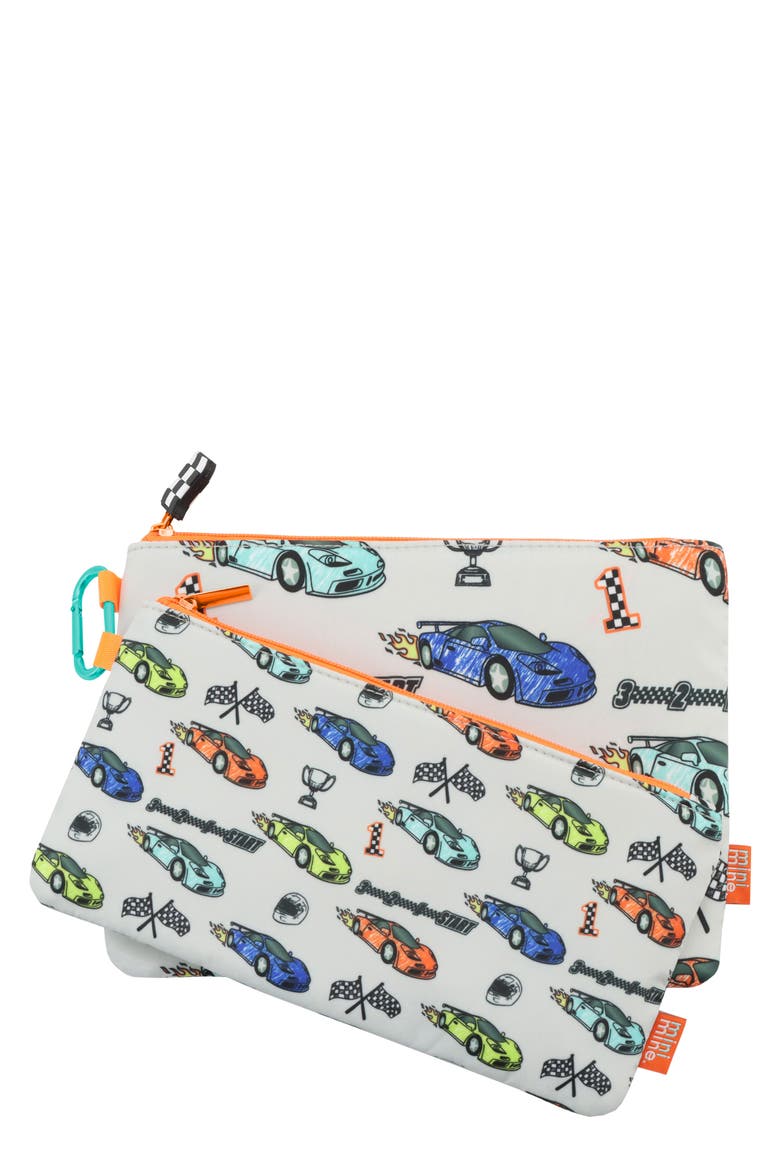 Kids' Mini 2-Pack Organizing Pouches, Main, color, GREY