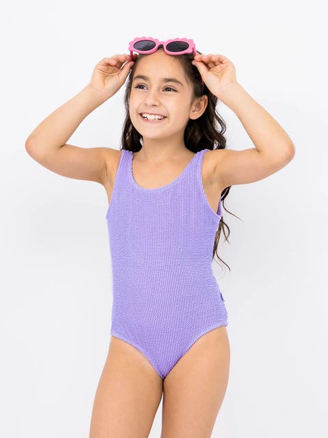 Crinkle One Piece Swimsuit