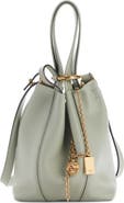 Chloé Small Spin Leather Crossbody Tote
