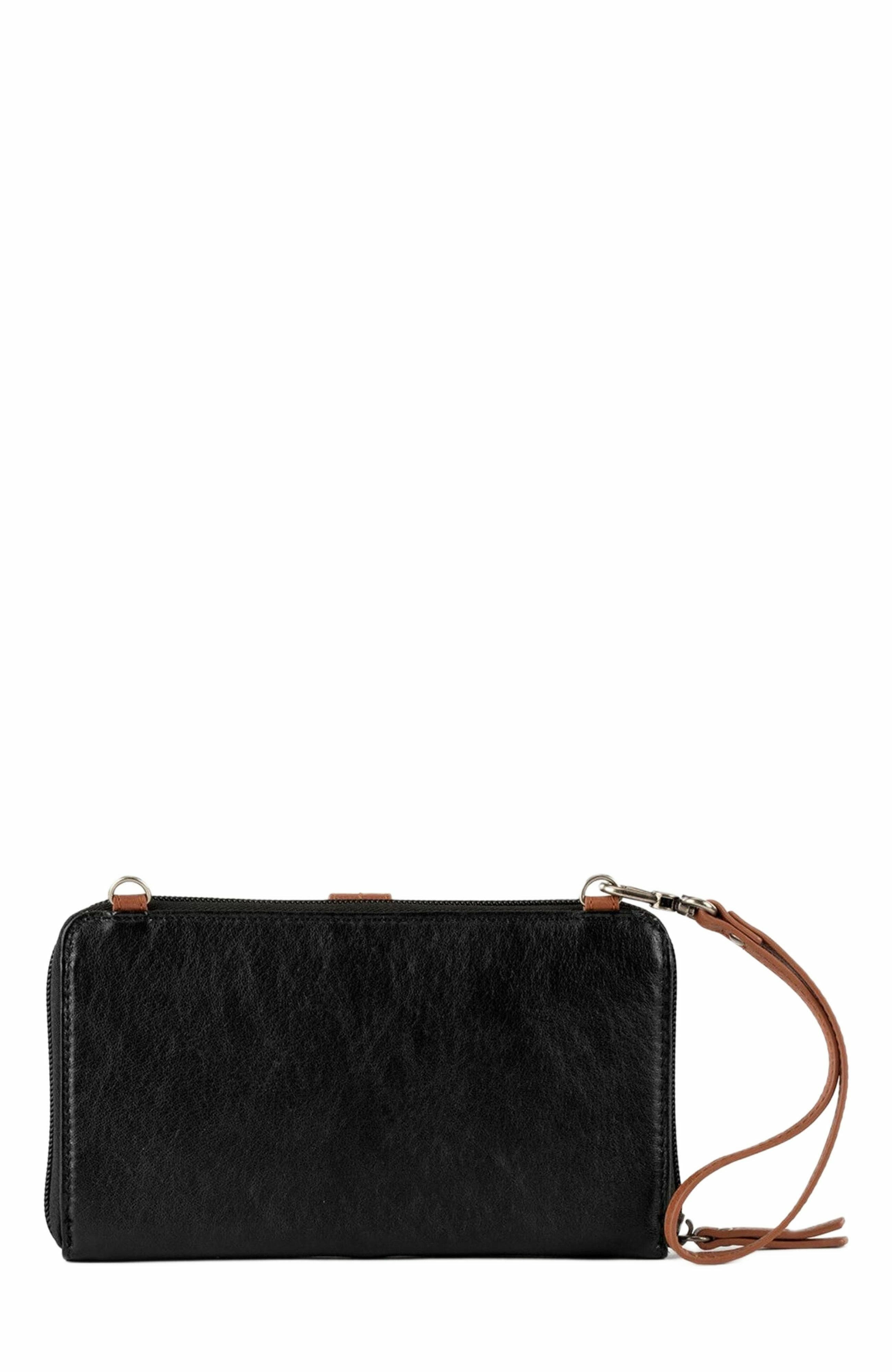 The Sak Iris Smartphone Crossbody Bag, Alternate, color, Black Onyx