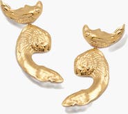 YOJ Vechi Shell Earrings in Gold