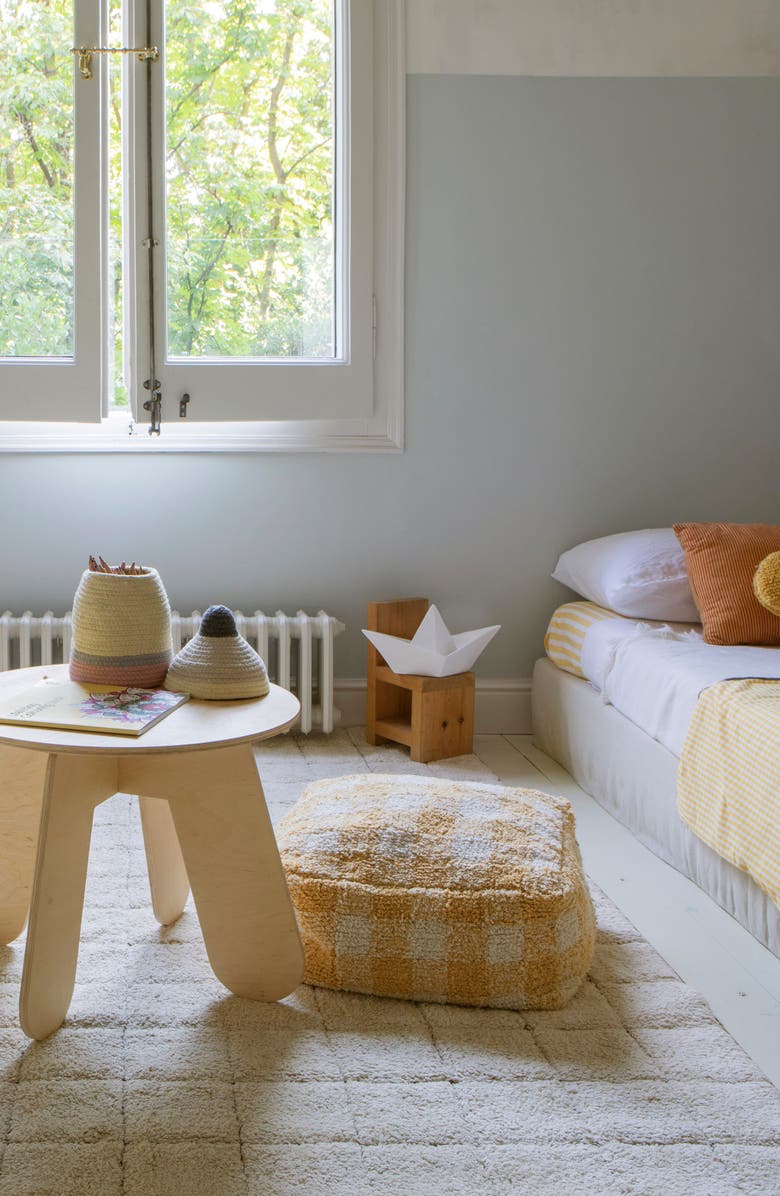 Lorena Canals Vichy Pouf, Alternate, color,