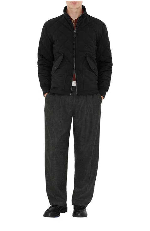 Quilted Thermoregulated Harrington Jacket