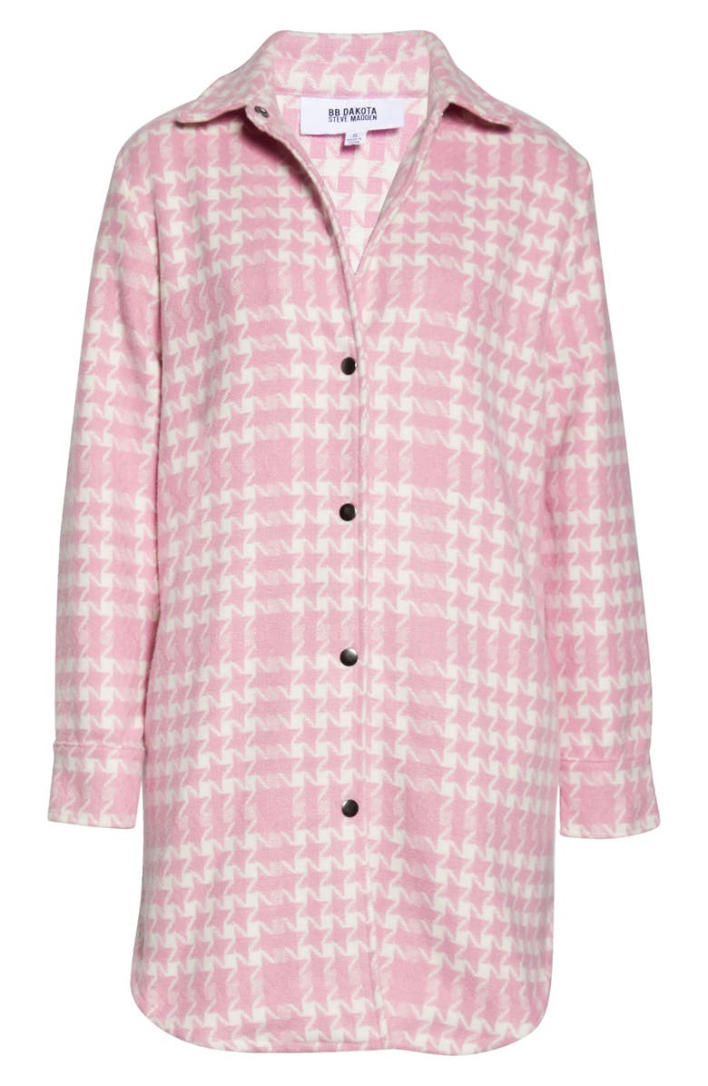 BB Dakota by Steve Madden Bae Is Back Plaid Shacket, Alternate, color, 