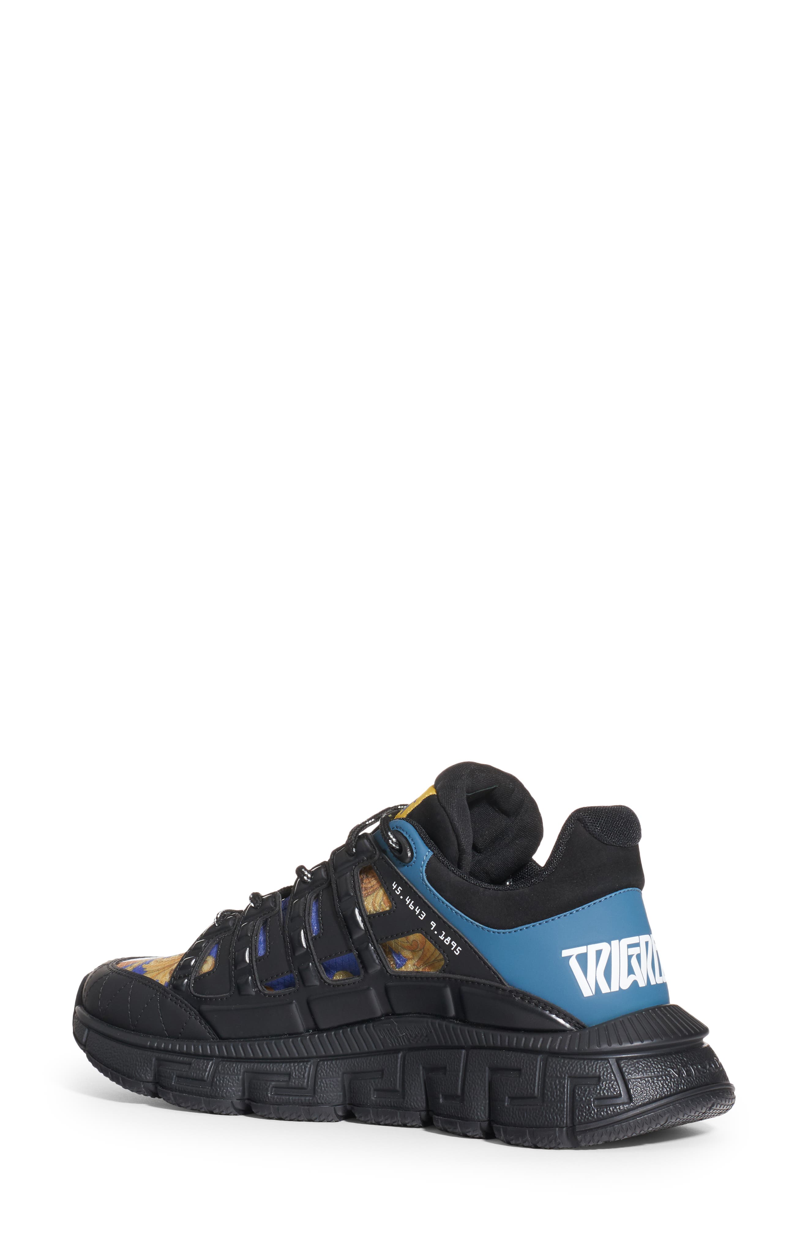 Versace Trigreca Low Top Sneaker, Alternate, color, 