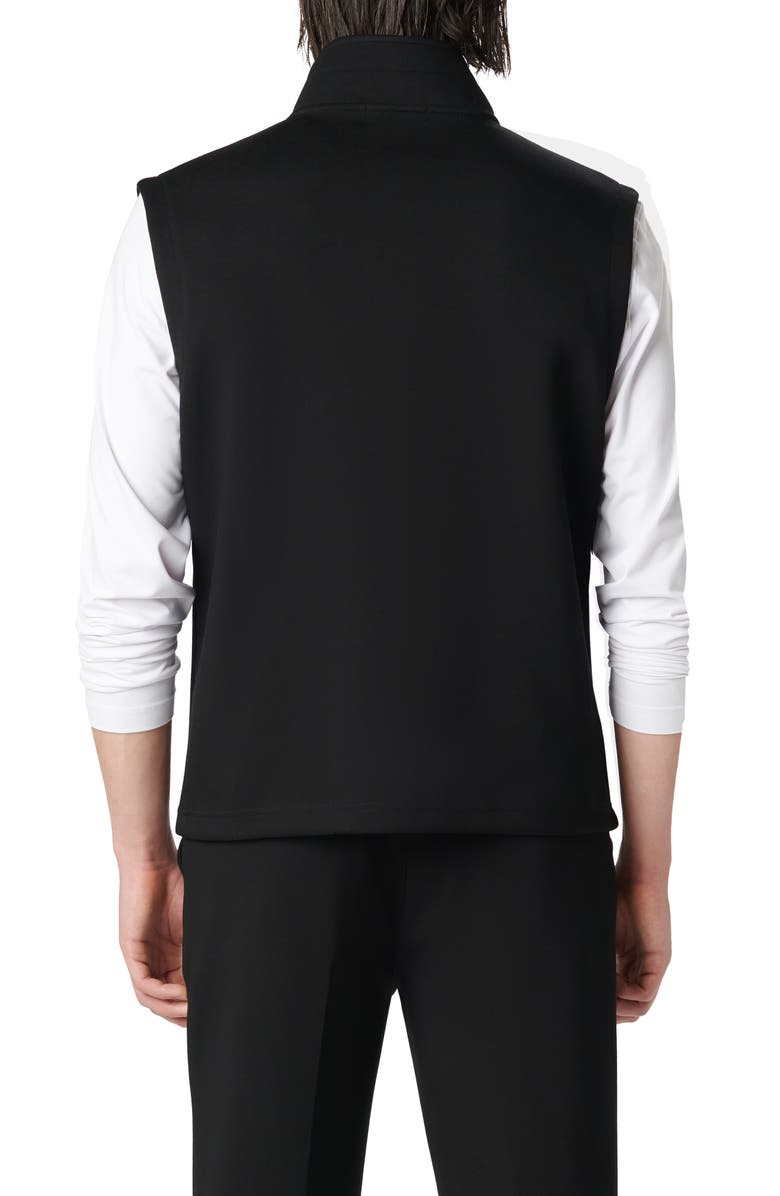 Bugatchi Knit Zip-Up Vest, Alternate, color, 