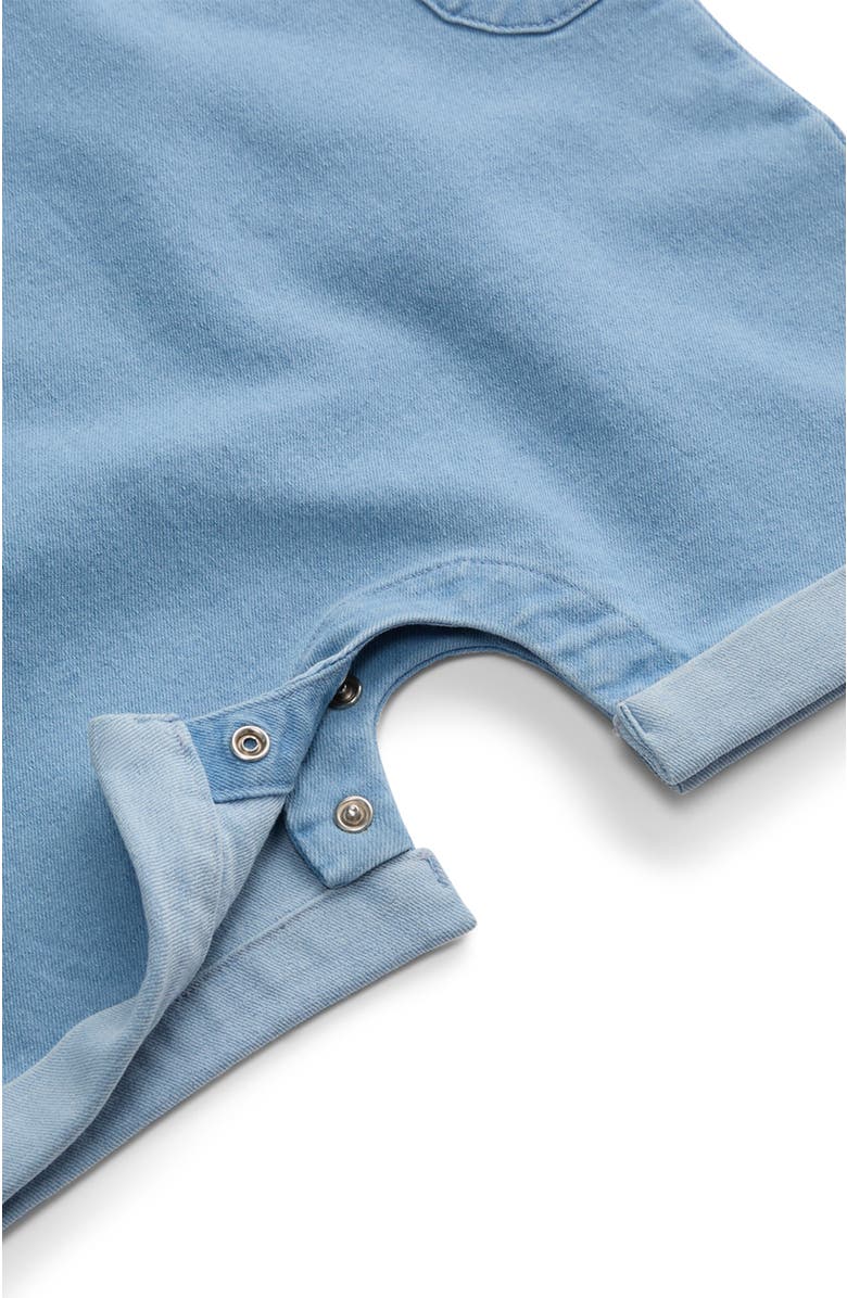 MORI Denim Dungarees, Alternate, color, Denim Blue