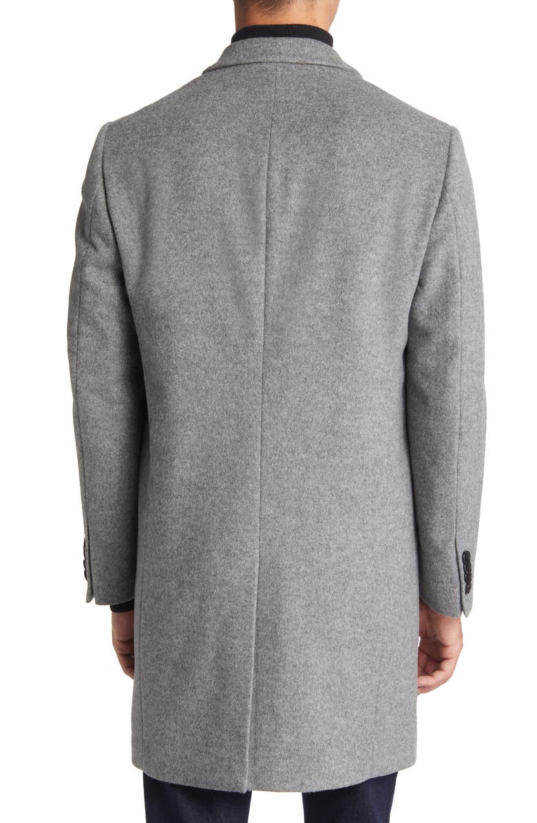 Cardinal of Canada Sutton Wool Overcoat, Alternate, color, Light Grey