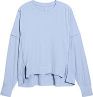 Free People FP Movement All My Love Long Sleeve Rib T-Shirt
