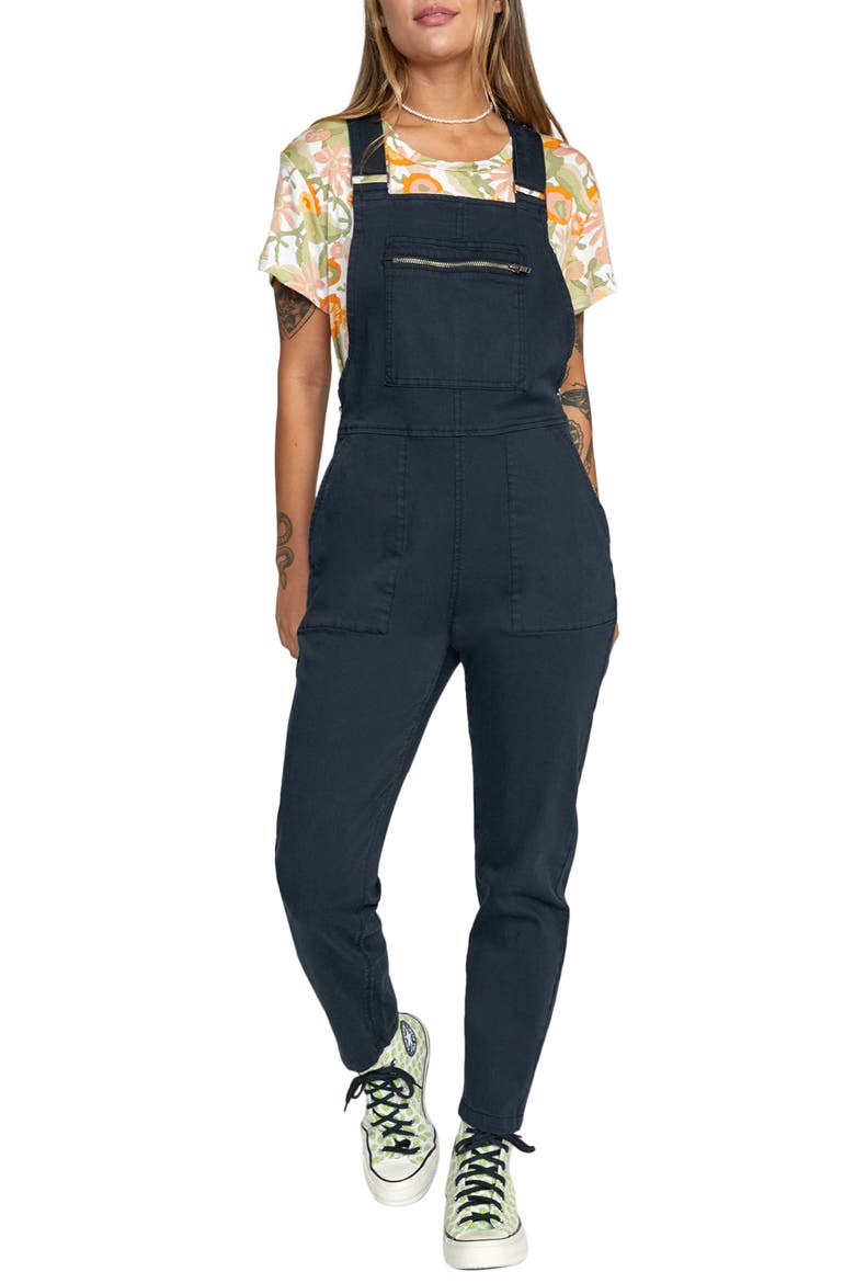 Peace Mission 2 Overalls, Main, color, BLACK