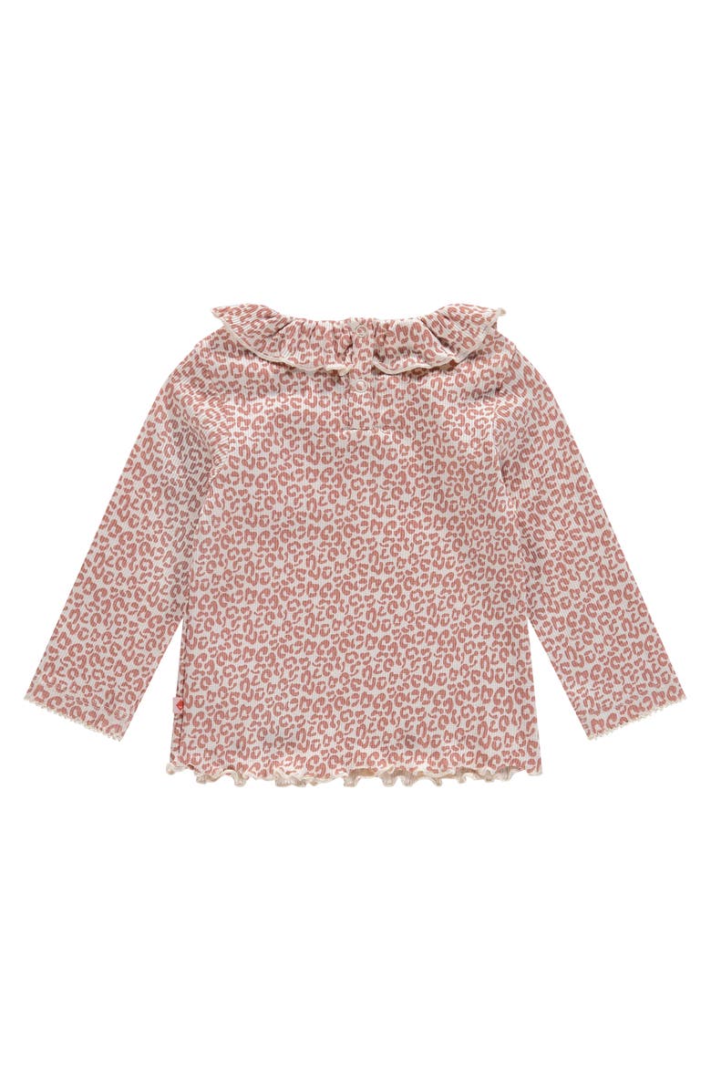 BABYFACE Leopard Print Long Sleeve Shirt, Alternate, color, Light Pink