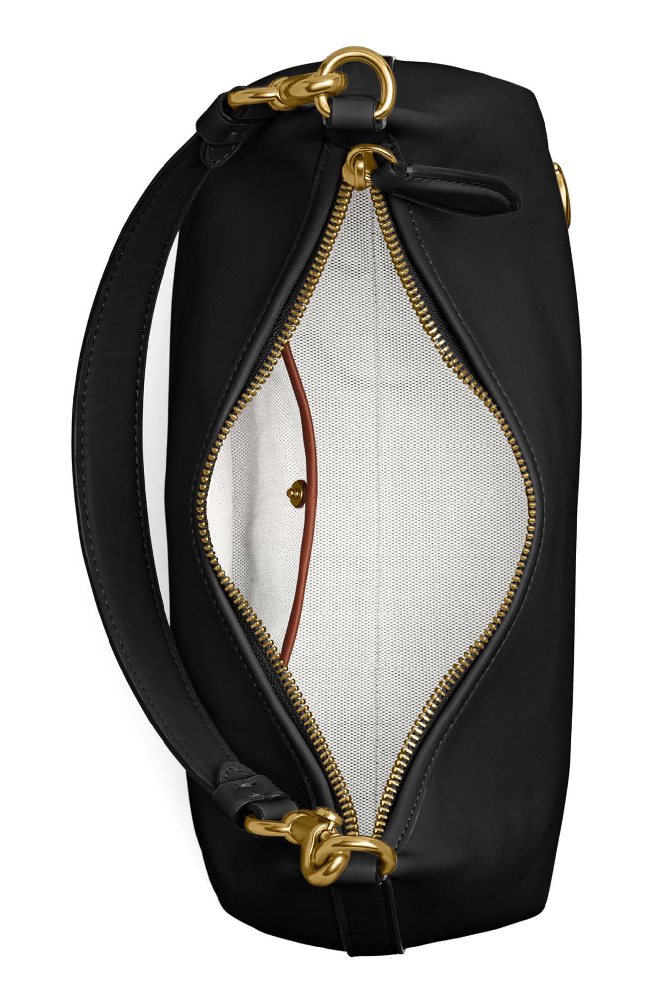 COACH Juliet Glove Tanned Leather Shoulder Bag, Alternate, color, 