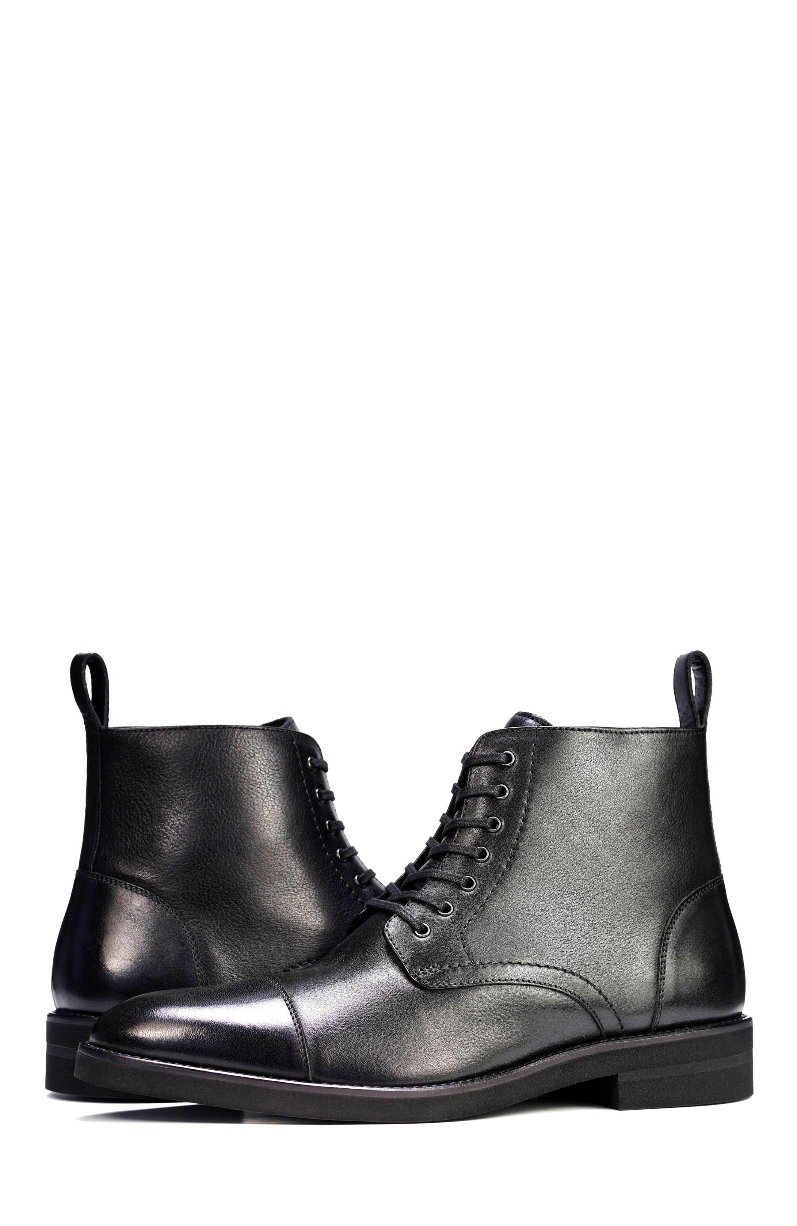 Anthony Veer James Lace-up Boot, Alternate, color, Black