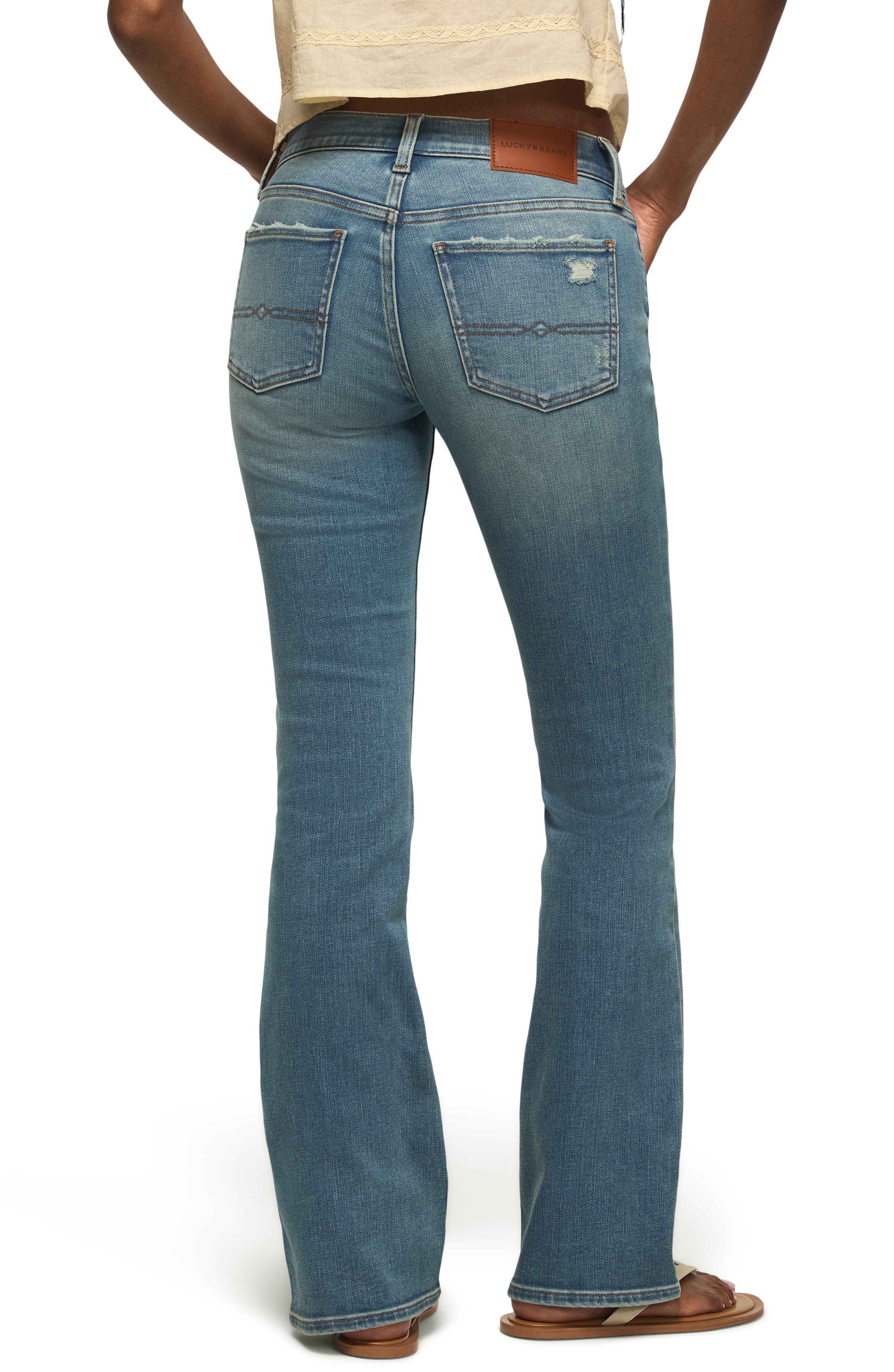 Sweet Mid Rise Bootcut Jeans - image 2